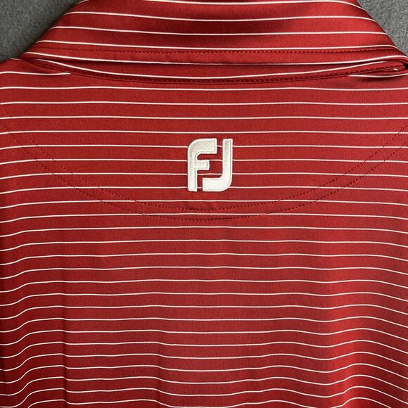 FootJoy Polo Shirt Adult XL Striped Golf Stretch Performance Casual Lot Of 2‎ - Picture 6 of 16